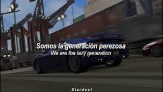 The F-Ups - Lazy Generation (Sub español e inglés) [Burnout 3 Intro]