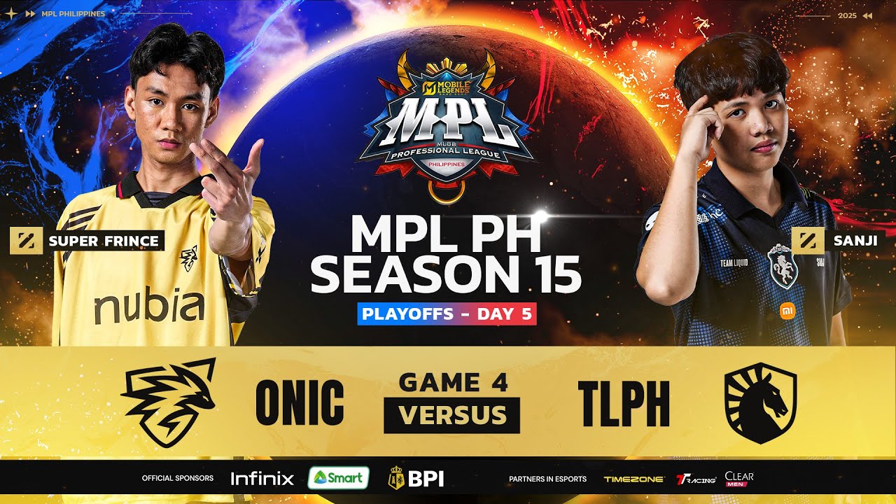 MPL PH S15   PLAYOFFS DAY 5 ONIC VS TLPH GAME 4