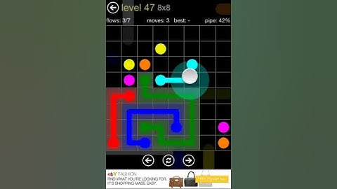 Flow 8x8 Level 47 (8x8 Mania)