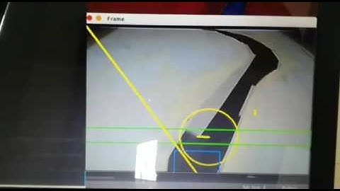 OpenCV Image Processing Path and Object Follow Arduino Python