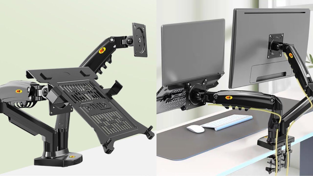 Upgrade Your Workstation: Unboxing and Review of the Adjustable Arm Stand for Monitor and Laptop