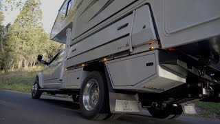 SherpTek Chassis CabTruck Camper Dream Builds: 170+ cubic feet of storage, passthrough garage