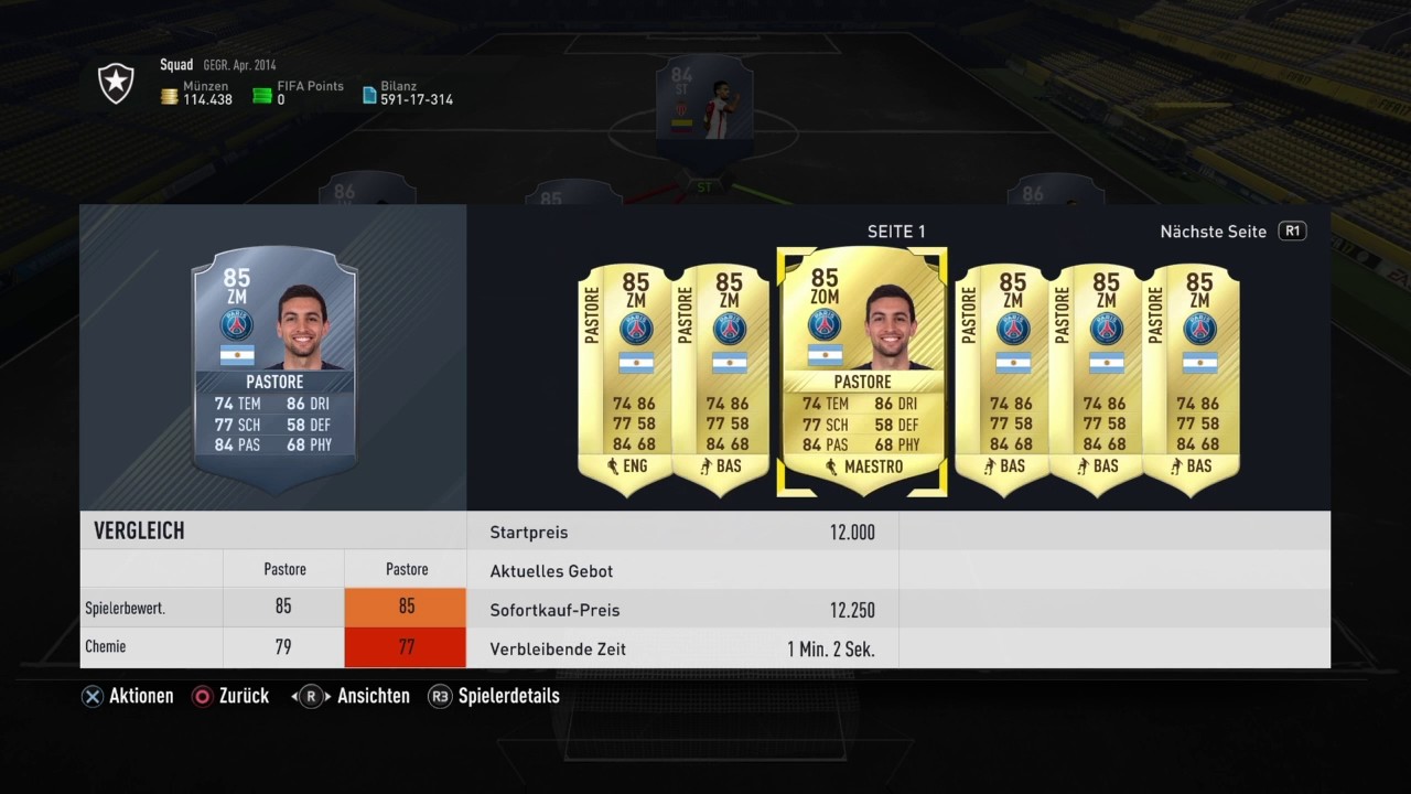 FIFA 17 SBC - Marcus Rashford - 160-190k