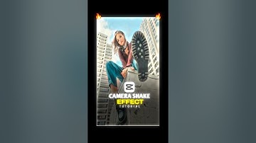How I Create Camera Shake Effect Editing Tutorial in Capcut 🤯🔥#edit #capcut #tutorial