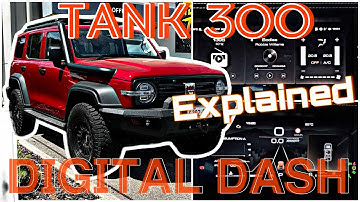 GWM TANK 300 - Stereo and Instrument Cluster talk through