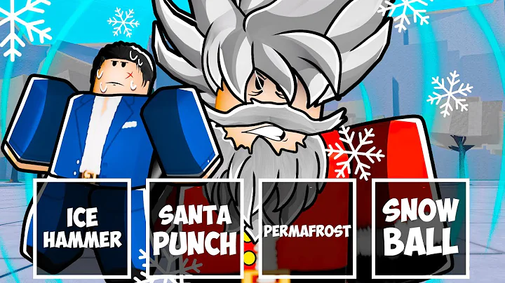 The WINTER UPDATE in The Strongest Battlegrounds...