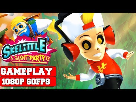 Skelittle: A Giant Party!! Gameplay (PC)