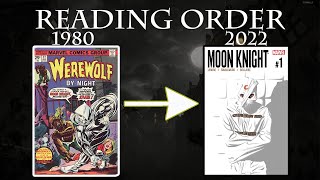 COMPLETE Moon Knight Reading Order