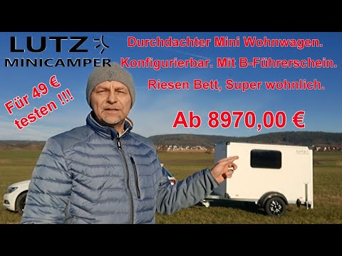 Mini Wohnwagen ab 8970€ Roomtour / Vorstellung