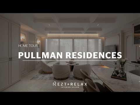 Inside This Modern Classic Luxury Home at Pullman Residences | 3 Bedroom + Study Condo Home Tour
