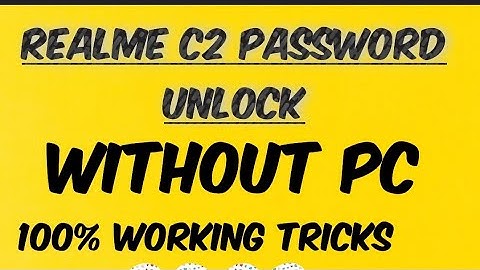 Realme C2 Password Unlock 2024 //Frp Bypass Without Pc | Hard Reset Realme c2 #viral #tech