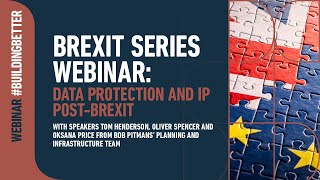 Webinar: Brexit Series - Data Protection and IP Post-Brexit | 19 May 2021