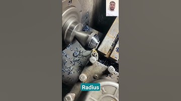 radius turning on cnc machine#shortvideo #reactionvideo #shorts