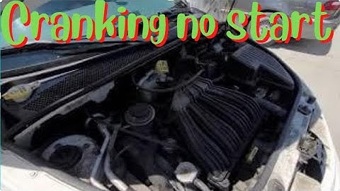 PT Cruiser cranking no start