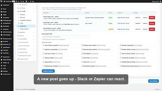Unlimited Webhooks for WordPress Communities