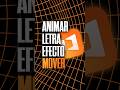 Animar Letra en #propresenter efecto mover