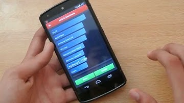 Nexus 5 - Android 4.4.4 - Benchmarks