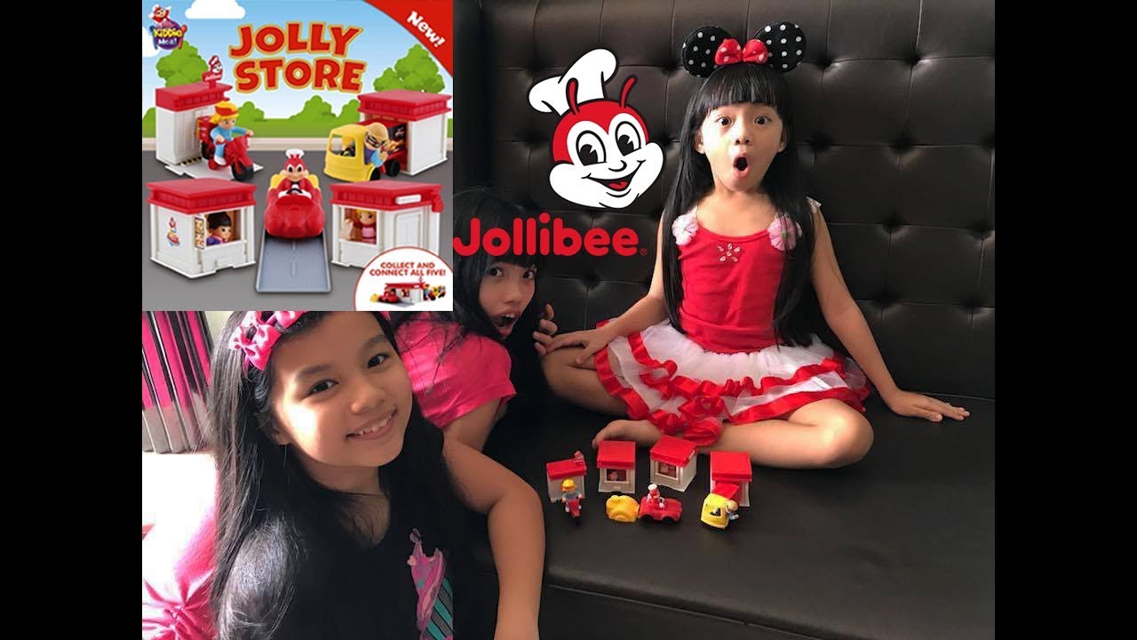 #jollibeetoys2018 July 2018 Jollibee Jolly Store Complete Jolly Kiddie Meal toys set of 5 - YouTube
