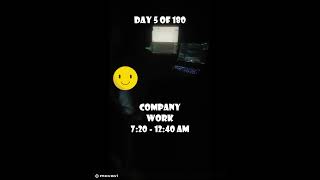 Day 5 of 180 | Late Night Hustle 🔥.