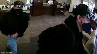 Police: Suspect At Large After Bank Robbery In Davis