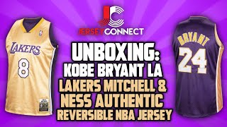 Men's Los Angeles Lakers Kobe Bryant Mitchell & Ness Gold/Purple Authentic  Reversible Jersey