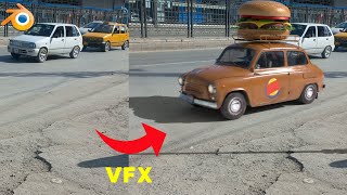 Adding Your first Product VFX into footage with Blender 3D!