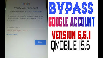 Qmobile i5.5 FRP bypass | Verify Google Account | Google account bypass Method 2018
