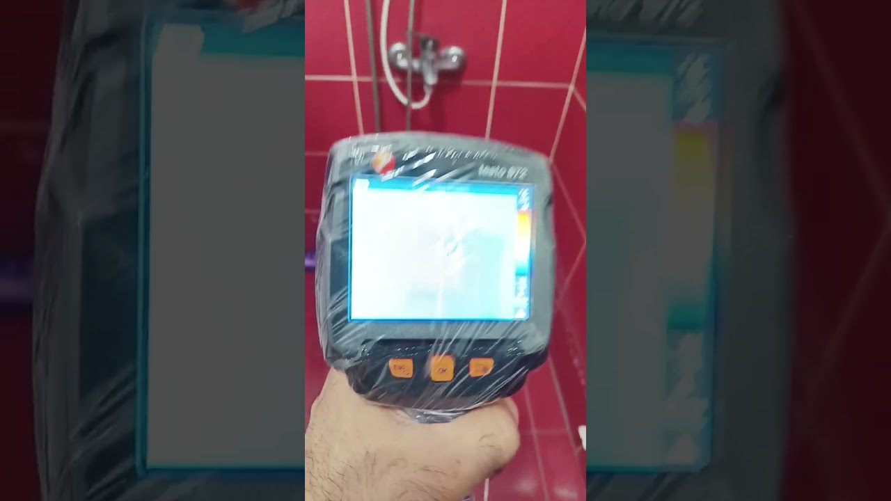 testo 872 ile soğuk su tesbiti