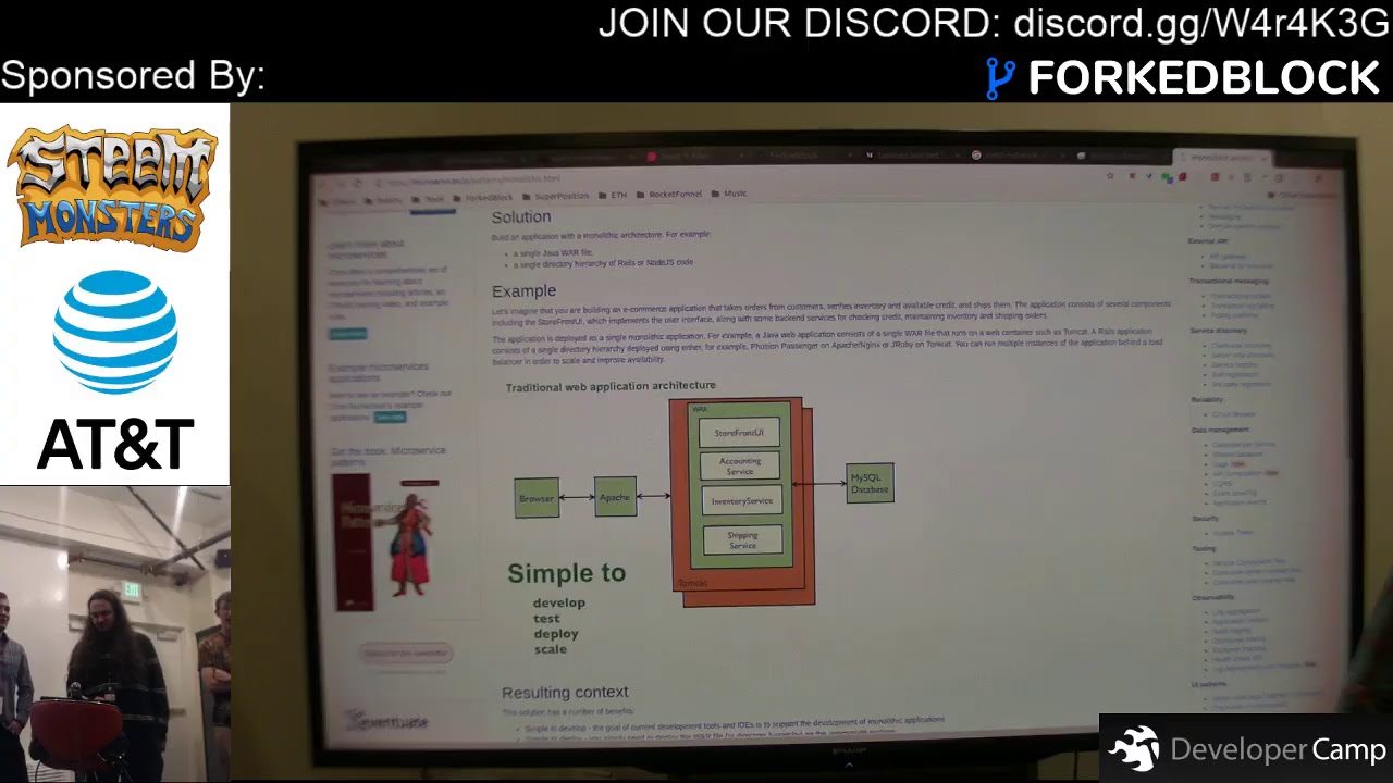 Forked Block @ Developer Camp 2019 Hackathon Hero City - San Mateo ...