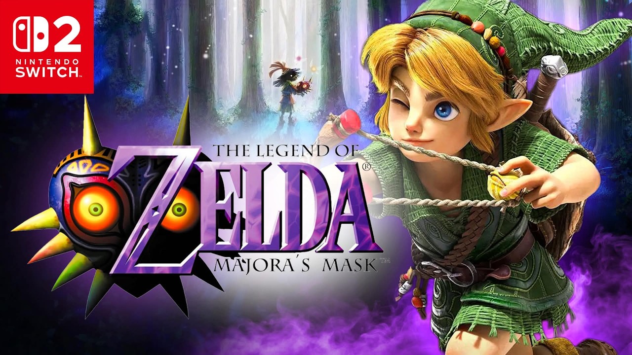 Thumbnail for Majora's Mask Remake Incoming!? + Zelda 40th Restock!