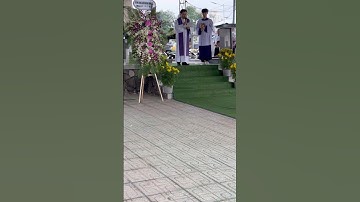 Cha xứ cử hành nghi thức an táng cho ông cố Vinh Sơn khuân viên đất thánh gx Liên Kim Sơn#dhorts