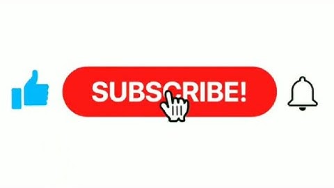 Subscribe and Bell icon intro sound animation | 100% Free download | Subscribe Button