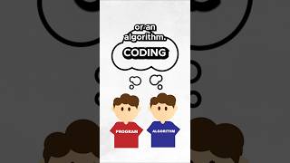 Algorithms vs Programms