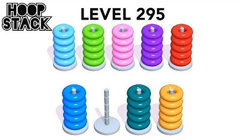 Hoop Stack Level 295 | Puzzle Game  | Complete Level