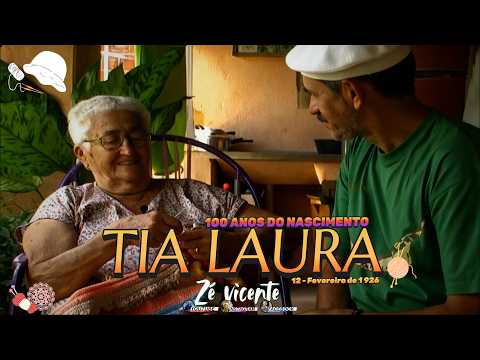 Zé Vicente conversa com Tia Laura - Tecendo a linha da vida