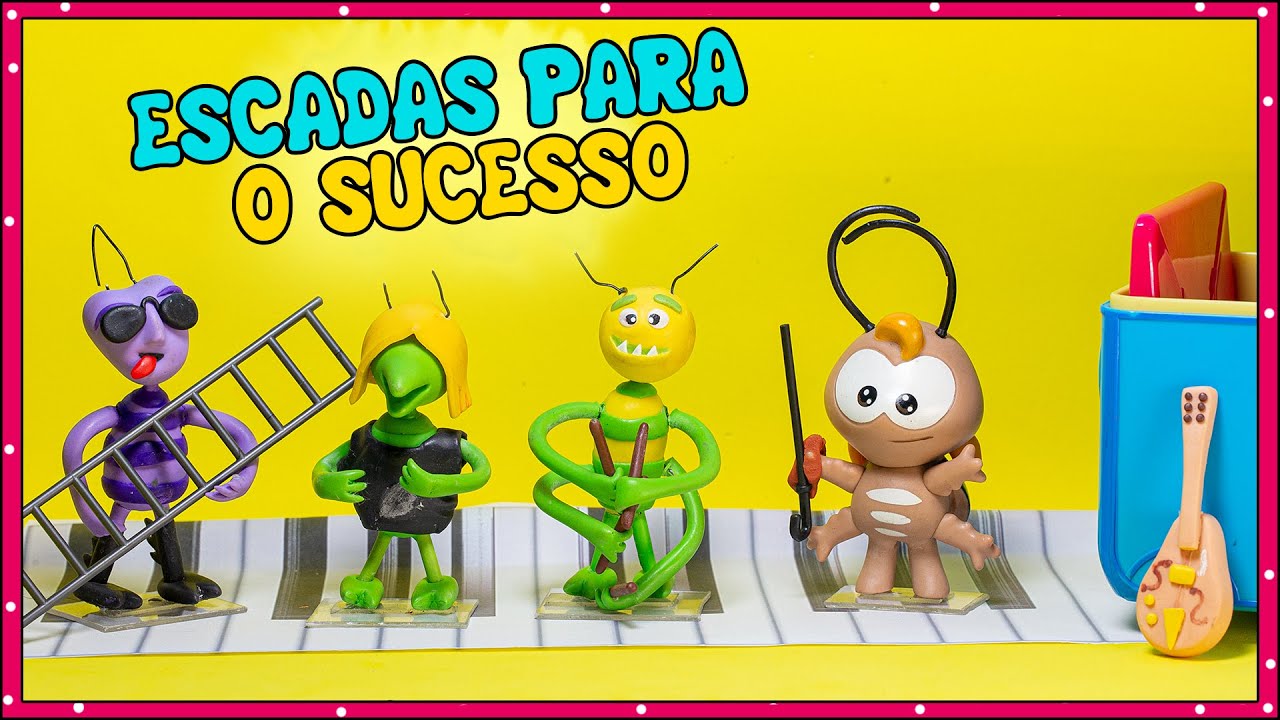 Galinha Pintadinha - Historinha -  As Naftalinas - Escada para o Sucesso