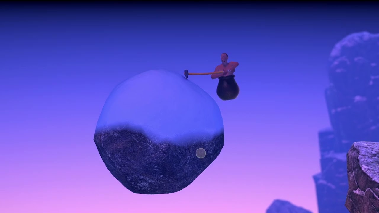 my first speedrun getting over it 21.03.486