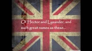 The British Grenadiers Song - Lyrics