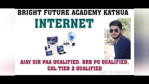 8.30 PM DAILY: COMPUTER LECTURE - 2 || INTERNET || JKSSB JUNIOR ASSISTANT, FA ASSISTANT || Ajay Sir