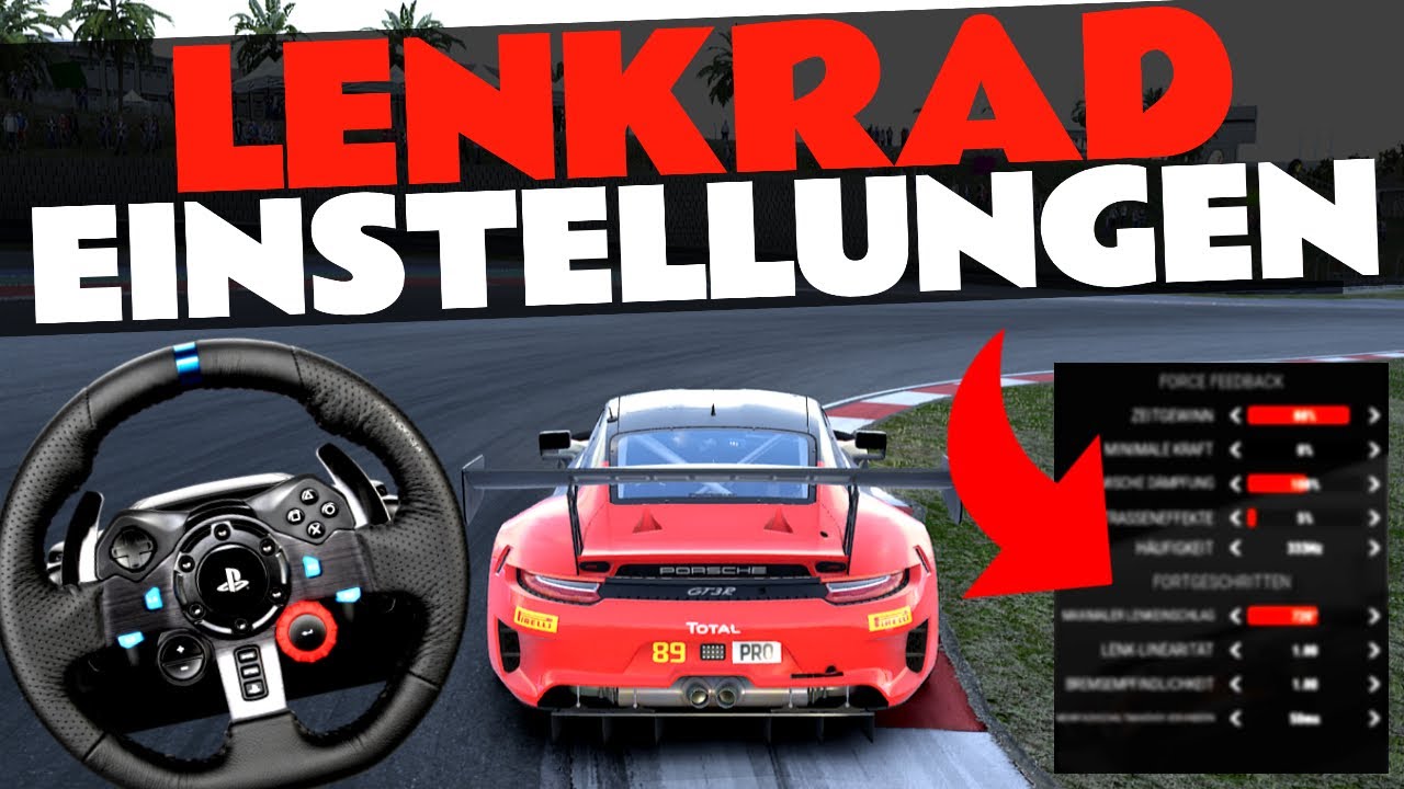 Meine Lenkrad Einstellungen In Assetto Corsa Competizione Simracing Tutorial Guide Mabix Youtube