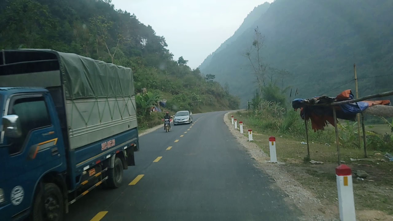 Đoạn đường từ Trùng Khánh về Quảng Uyên, Cao Bằng