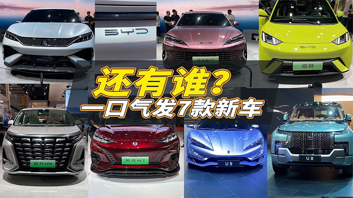 一口氣發7款新車 除了比亞迪還有誰 - 天天要聞