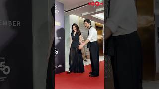 Tamannaah Bhatia Greets Ishaan Khatter & Poses Solo At Homebound Screening