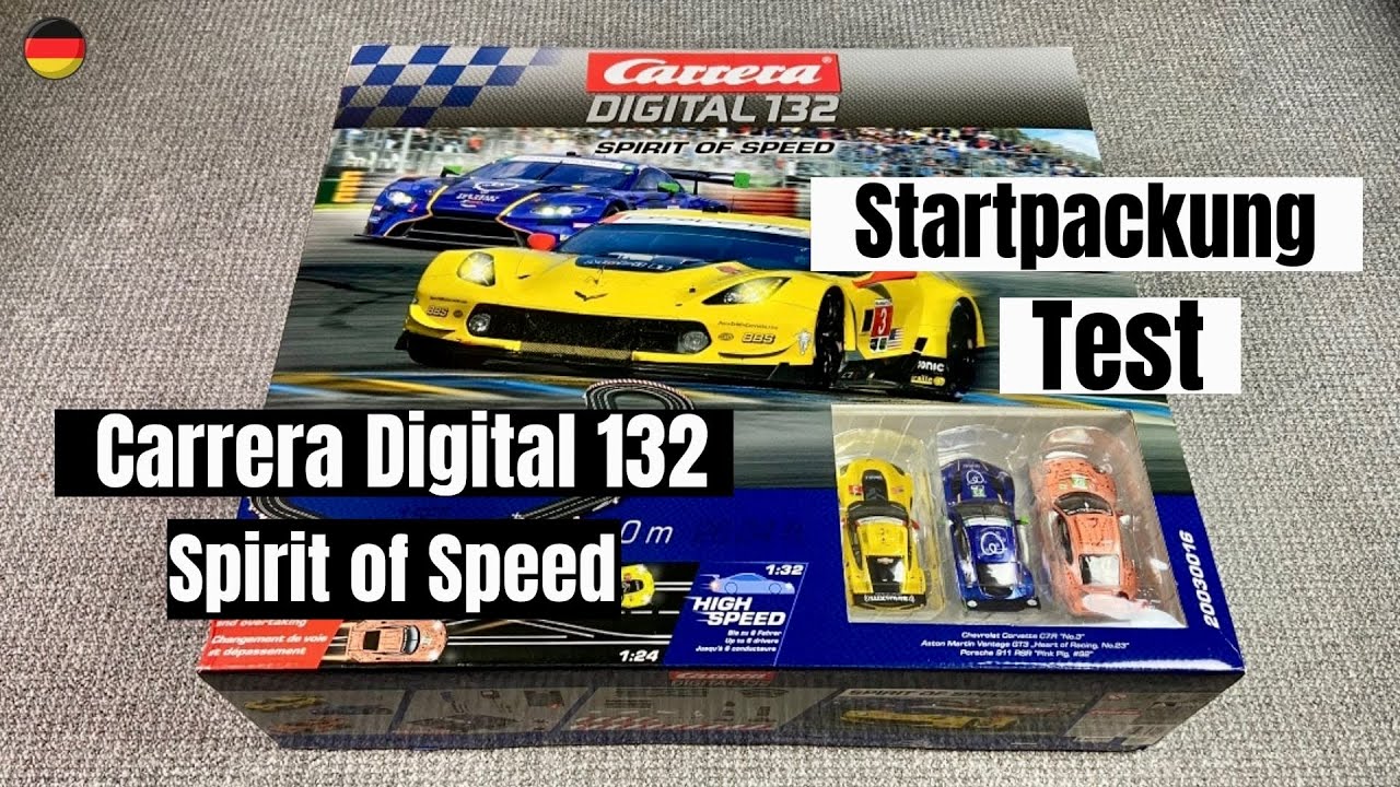 Carrera DIGITAL 132 Spirit of Speed Slotcar Startpackung | Test & Unboxing  - YouTube