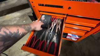 Working Mechanics Us General 5 Drawer Tool Cart Tour / Mods