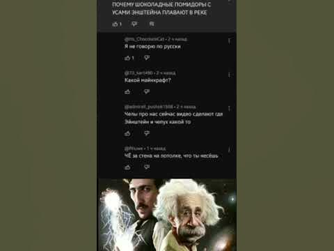 Эйнштейн и Никола Тесла #shorts #эйнштейн #мем #рекомендации - YouTube