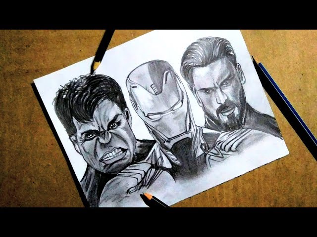 Buy Pencil Art Superhero Portrait From Your Photo Online in India  Etsy