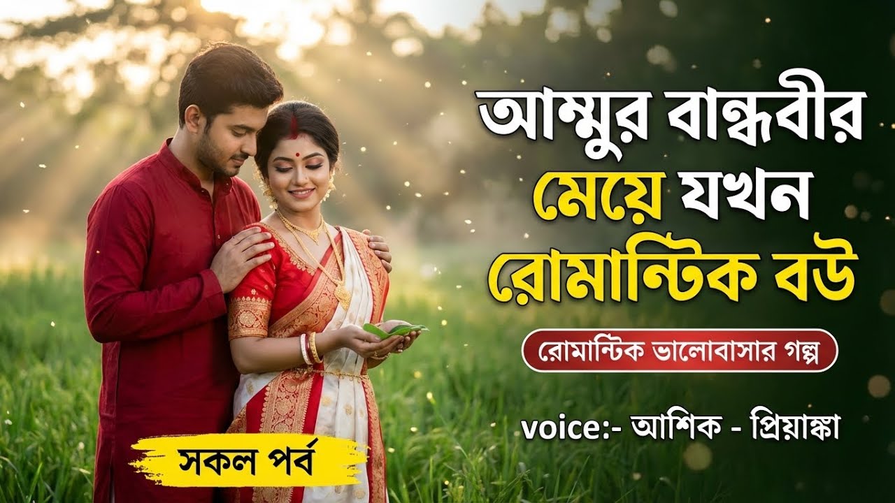 আম্মুর বান্ধবীর মেয়ে যখন রোমান্টিক বউ |সকল পর্ব| Romantic Love Story| Ashik&Priyanka |new video 2026