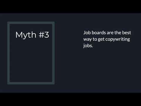 Video: How To Find A Copywriter Job
