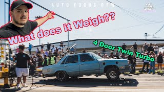 I Weighed It! Twin Turbo Small Block Ford 4 Door!